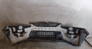 ^ ZDERZAK PRZÓD PRZEDNI FORD MONDEO MK.4 IV 66 SREBRNY HALOGENY 5