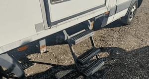 SCHODY DRABINKA KONTENER CHŁODNIA IZOTERMA IVECO DAILY 3