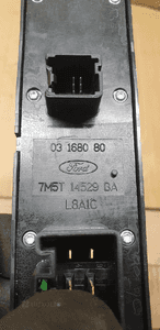Przełącznik panel sterowania szyb lusterek Ford Focus MK2 7M5T-14529-BA 4