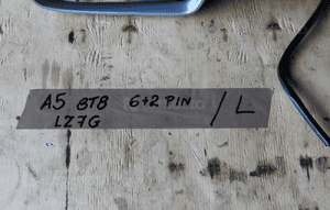 Lusterko lewe audi A5 sportback 8T8 6 + 2 pin LZ7G europa 2012 3