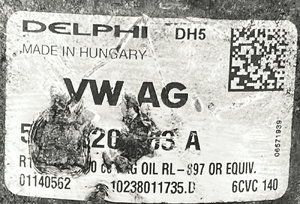 Kompresor klimatyzacji vw skoda seat 5Q0820803A fv 4