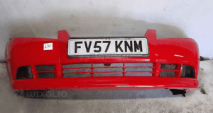 Zderzak przedni przód chevrolet kalos s lift fl czerwony 1