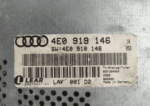 AUDI A8 WZMACNIACZ TUNER TV  4e0919146 3