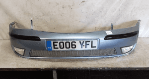 Zderzak przód przedni do ford mondeo MK3 iii lift fl błękitny halogeny 1