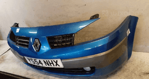 Zderzak przód przedni do renault megane ii 2 TEI45 niebieski halogeny 3