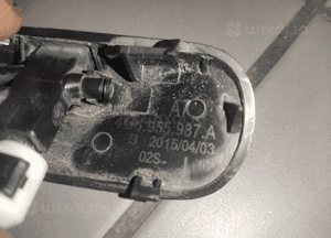Audi A7 4G lift A6 C7 dysze spryskiwaczy lewa prawa przednia szyba kpl oryg 5