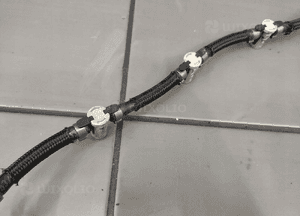 BMW N57 3.0D F01 F10 E70 KOMPLETNY PRZEWÓD PALIWA PRZELEWOWY ZAWÓR ORYGINAŁ 6