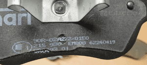 Klocki hamulcowe przód przednie Hart Ford Focus MK1 4