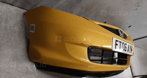 Zderzak przód przedni honda jazz lift fl Y66P żółty 3
