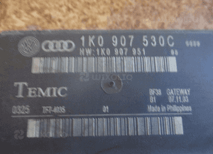 Moduł komfortu gateway vw seat skoda 1K0907530C 2