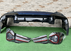Zderzak tylny m pakiet lampy tył tylne lci lift bmw X3 G01 europa 2