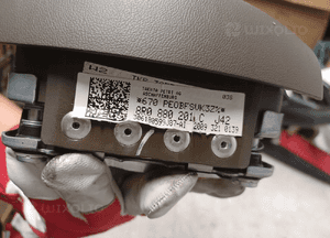 Audi Q5 8R poduszka powietrzna airbag kierowcy kierownicy 8R0880201C brąz 5