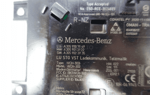 Moduł ładowarka indukcyjna mercedes A2059007549 4