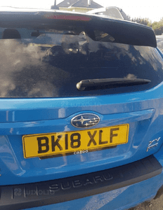 Subaru xv klapa bagaznika tył kompletna w kolor kamera lotka spojler 3