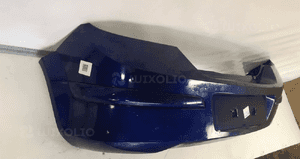 Zderzak tył tylny do opel astra h 3 iii hb Z21B granat 4