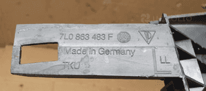 Listwa osłona słupka progu lewy przód VW Touareg 7L0863483F 5