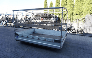 Paka skrzynia ładunkowa aluminiowa 275 x 200 bus dostawczy doka kontener 1