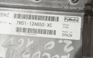 KOMPUTER SILNIKA 7M51-12A650-XC FORD FOCUS MK2 FL 2.0 16V 2