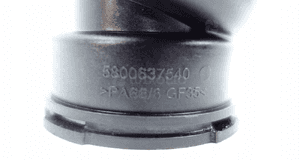 Rura przewód powietrza volvo XC60 ii 5800637540 6