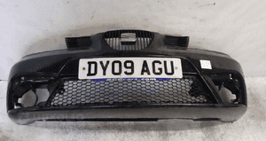 Zderzak przód przedni seat ibiza 6L fr lift fr sport LC9Z czarny 1