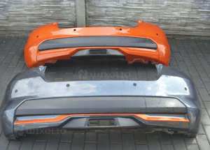 Nissan micra K14 zderzak tylny ładny oryginał 1