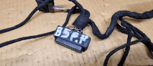Wiązka instalacja drzwi prawy przód VW Passat B5 FL 3B0971121AH 8