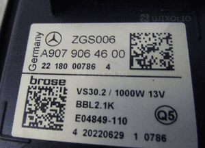 Wentylator śmigło obudowa mercedes sprinter W907 A9079064600 11
