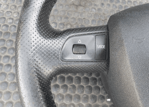 Kierownica Trzy 3 Ramienna Czarna Pikowana Skóra Air Bag Poduszka Wtyczka AUDI A4 B6 B7 5