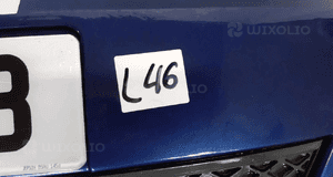 Zderzak przód przedni ford fiesta MK.6 6 vi lift fl C6 niebieski 2