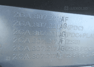 Zderzak przedni przód vw t-roc 2GA 2GA807221J 2GA807221AF 2017-2021 38
