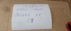 Kabel masowy minusowy przewód Jaguar XF X250 2.7 TDV6 7