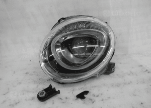 Fiat 500 lift soczewka lampa przednia lewa 1