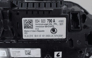 Licznik virtual zegary lcd skoda kamiq scala 5
