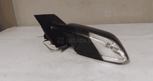 Lusterko elektryczne lewe volkswagen polo 9N lift 6PIN czarny mat 3