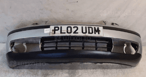 Zderzak przód przedni do volkswagen vw polo 9N kod kolor LA7W srebrny 1