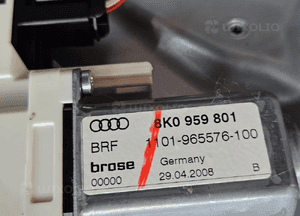 Audi A4 B8 silniczek sterownik szyby przód prawy lewy 8K0959801 8K0959802 3