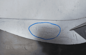 Renault captur lift 2017- błotnik lewy przód przedni 631012736r 6