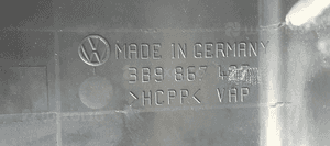Boczek tapicerka bagażnika lewy tył VW Passat B5 3B9867427 6