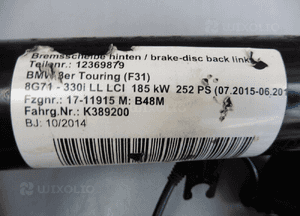 AMORTYZATOR VDC P/L TYŁ 6793907 BMW 3 F31 5