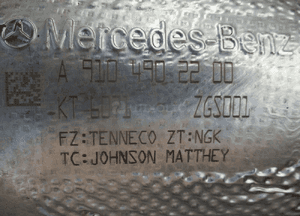 Katalizator dpf fap komplet mercedes sprinter W910 A9104902200 A9104902300 5