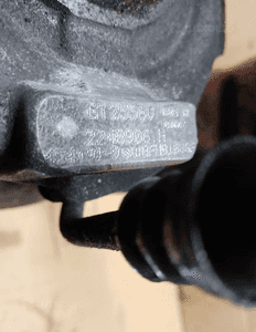 Turbina turbosprężarka kolektor BMW 5 E39 3.0D M57 184KM 9