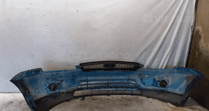 Zderzak przód przedni ford focus MK.2 2 ii Q8 błękitny niebieski halogeny 5