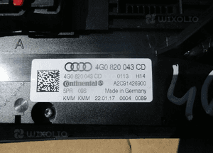 Panel klimatyzacji klimy audi A6 A7 4G0820043CD 3