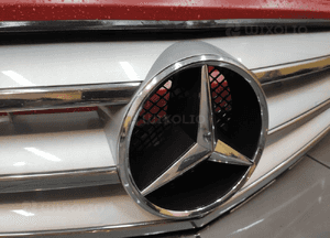 Mercedes c-klasa W204 lift grill atrapa kratka amg chrom oryginał igła 5