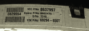 Volvo S60 V70 S80 2.4 D zegar licznik 8637997 3