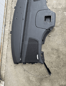 MERCEDES s 222  półka tylna pod roletę skóra burmaster 2