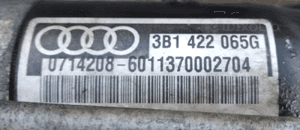 VW Passat B5 Skoda Superb I maglownica przekladnia kierownicza  3B1422065G 8D1422074R 8D1422074A 3