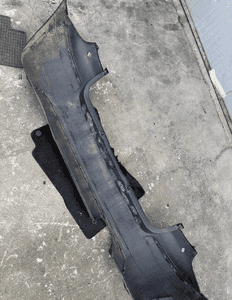 MERCEDES B 245 LIFT zderzak tyl tylny chrom czarny 7