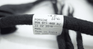 Przewód wiązka lusterka lewa porsche macan 95B 95B971469AJ 7