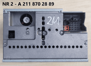 MERCEDES E 211  RADIO  CD  oryginał 10